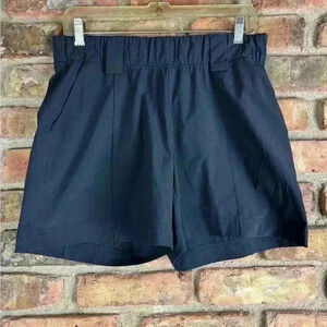 Athleta womens black active athletic shorts